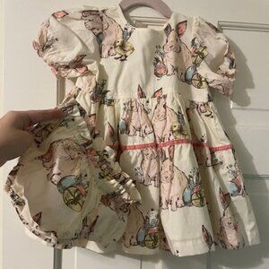 Pink Chicken | Easter Dress | Size 12-18M